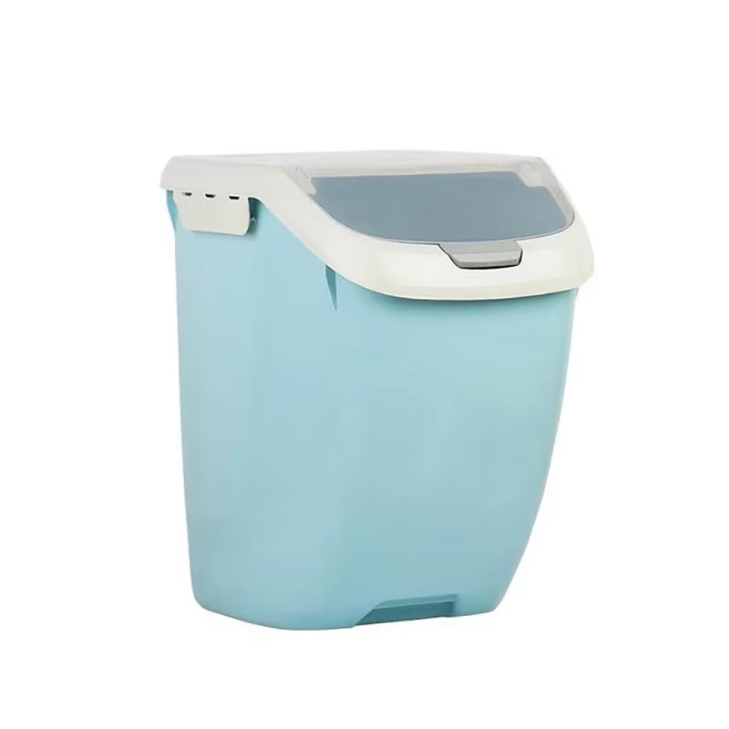 Plastic 6/10/15Kg Rice Grain Storage Box Sealed Moisture-Proof Large Pet Food Storage Container Mildew Anti-Oxidation