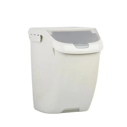 Plastic 6/10/15Kg Rice Grain Storage Box Sealed Moisture-Proof Large Pet Food Storage Container Mildew Anti-Oxidation