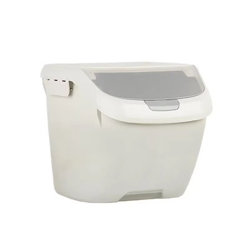 Plastic 6/10/15Kg Rice Grain Storage Box Sealed Moisture-Proof Large Pet Food Storage Container Mildew Anti-Oxidation