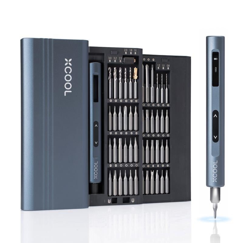 Xcool Mini Electric Precision Screwdriver Set for Computer and Watch Repair