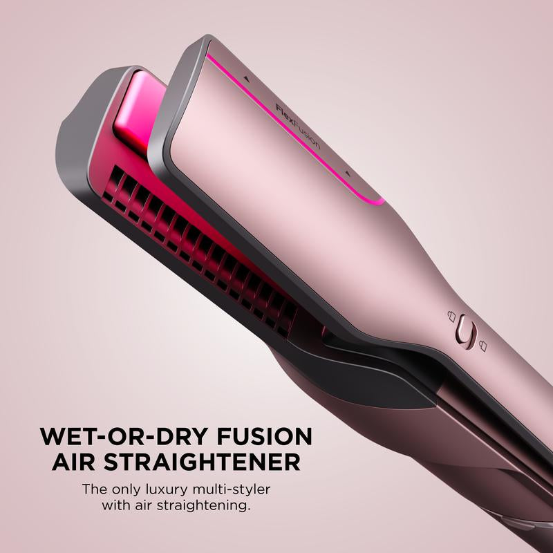 Shark Flexfusion Straight, Air + Ceramic Styling & Drying System for Straight & Wavy Hair + Scalp Shield Mode